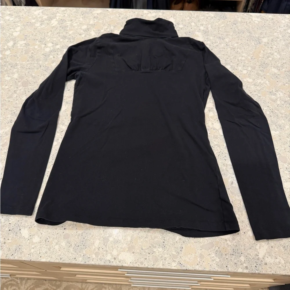 Cabi Turtleneck - Black - Size M — Adorable Front Design!! - Picture 1 of 6